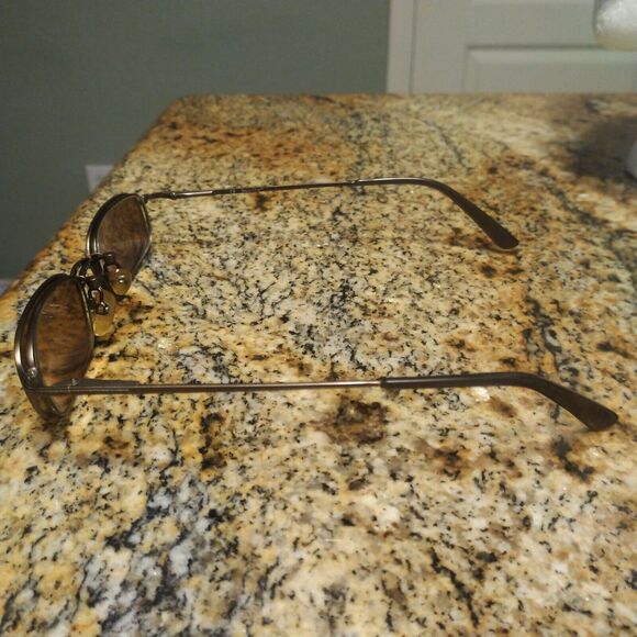 Magic Clip Eyeglasses Brown Frame Full Rim W351 SDL 51-18-145 with Case - Picture 8 of 12